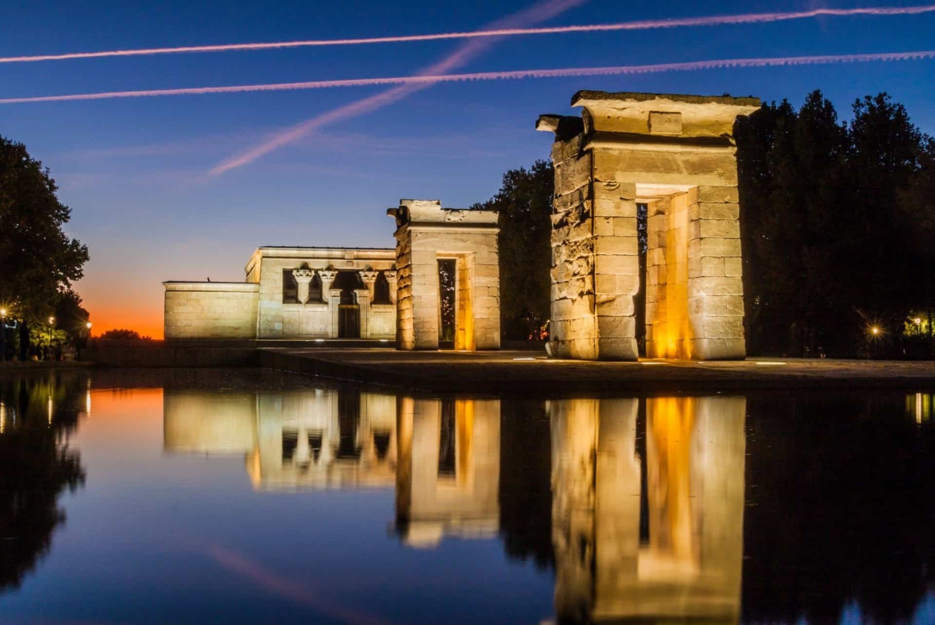 temple de debod madrid 3 jours