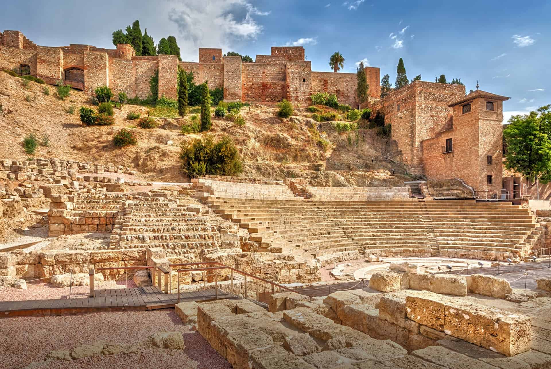 ancien amphiteatre romain malaga