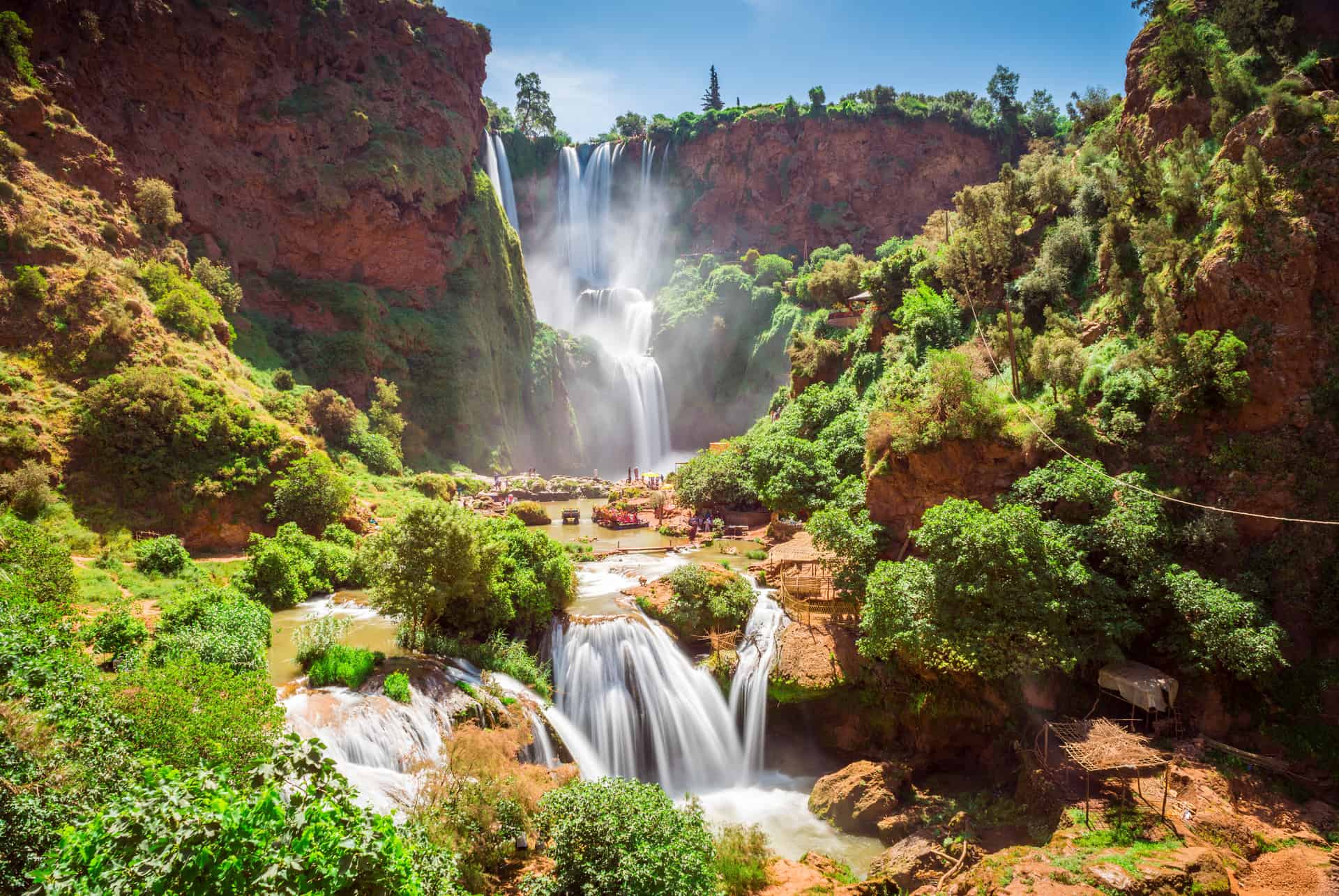 marrakech en avril cascades ouzoud