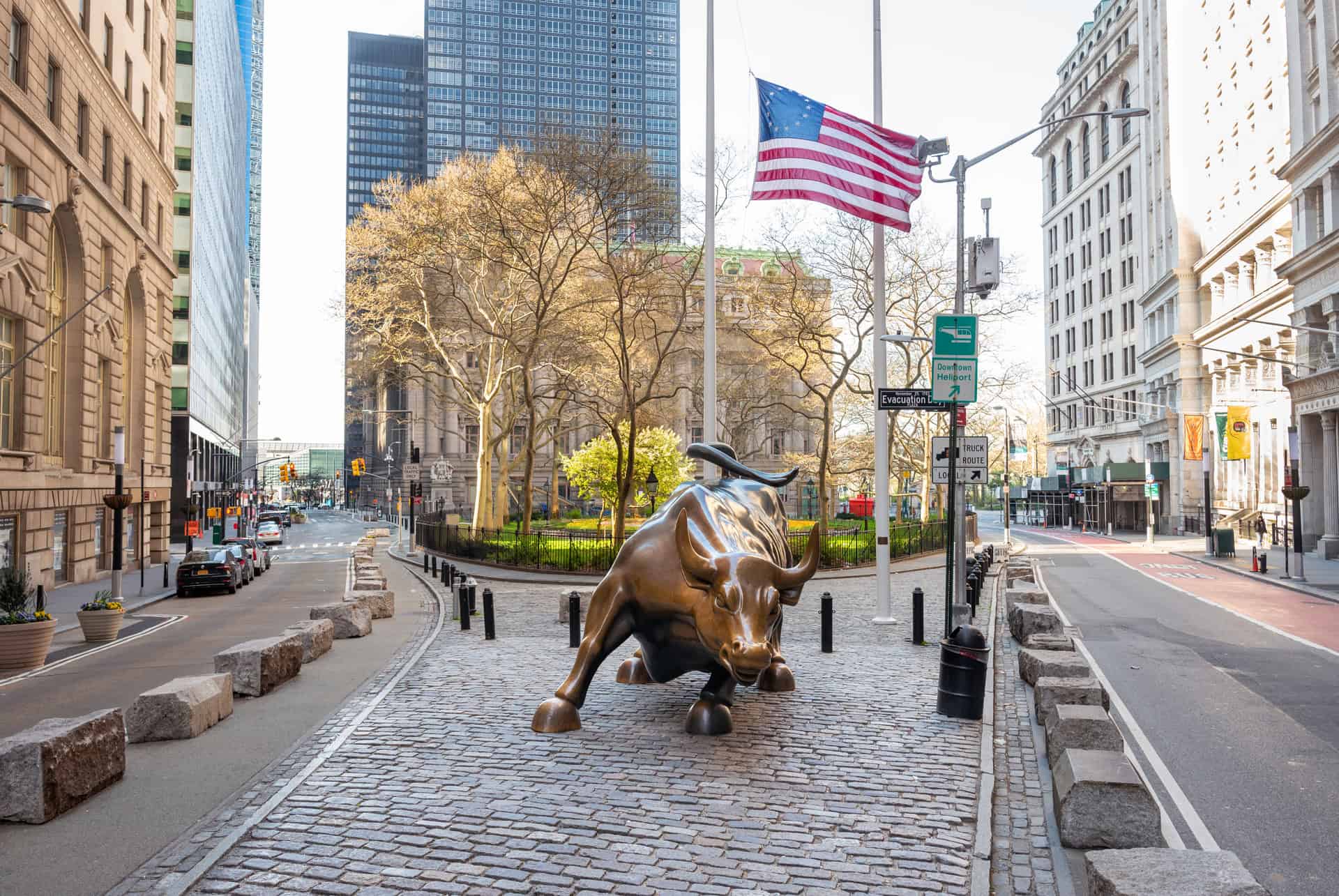 que faire a new york taureau de wall street