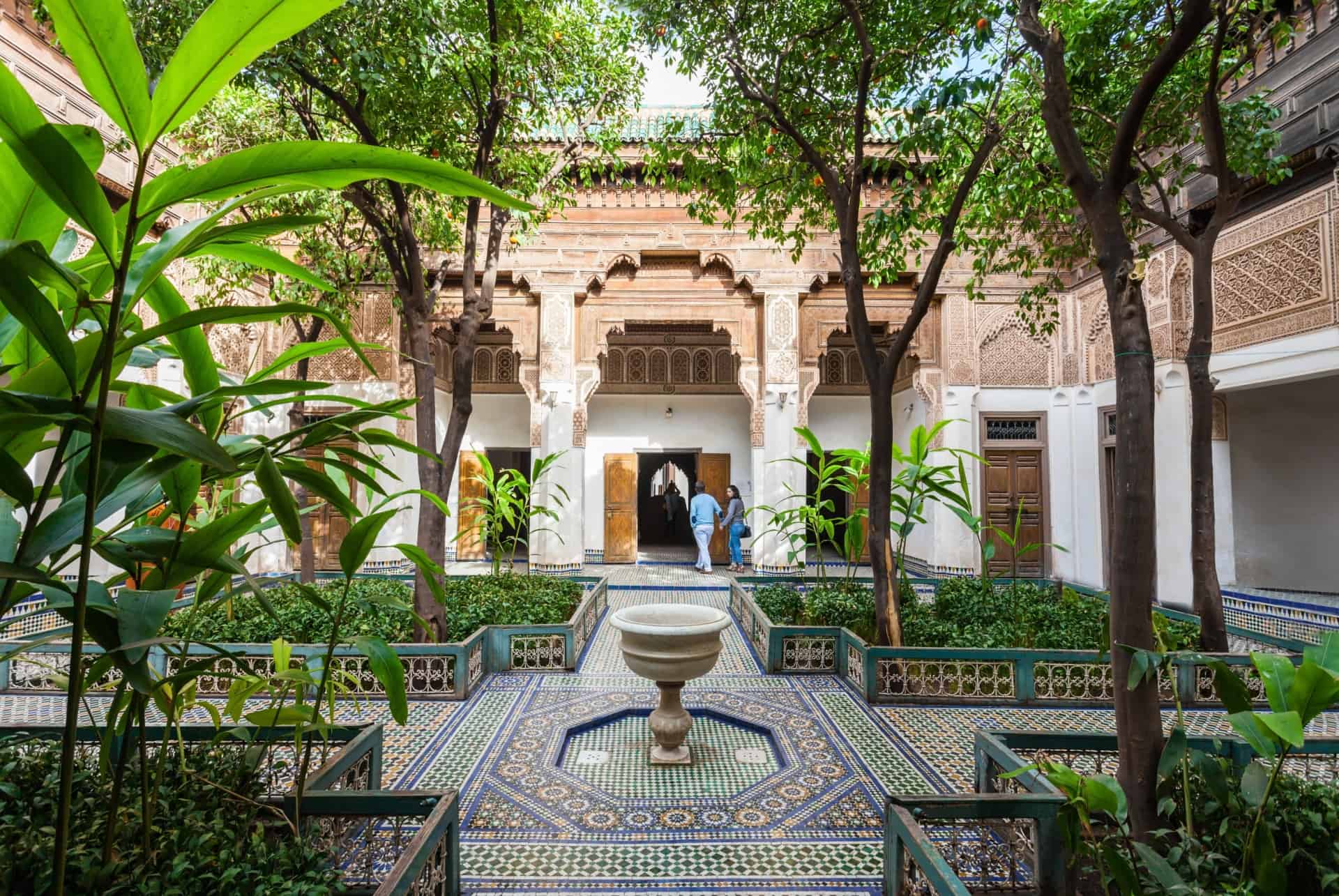 palais de la bahia jardins