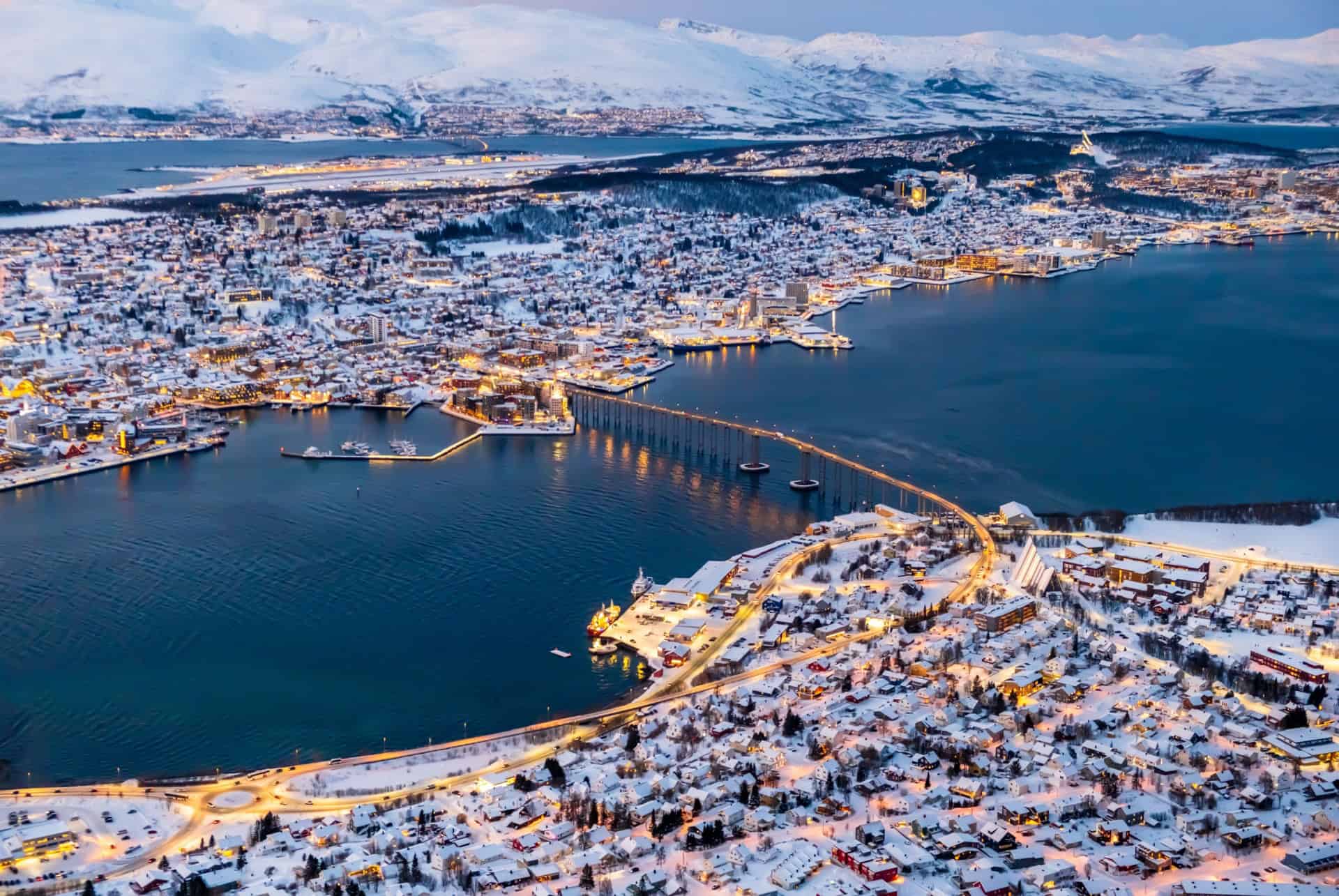 île de tromsoya ou dormir oslo