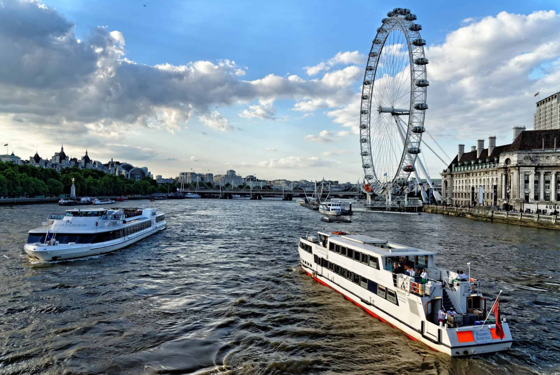 croisiere sur la tamise