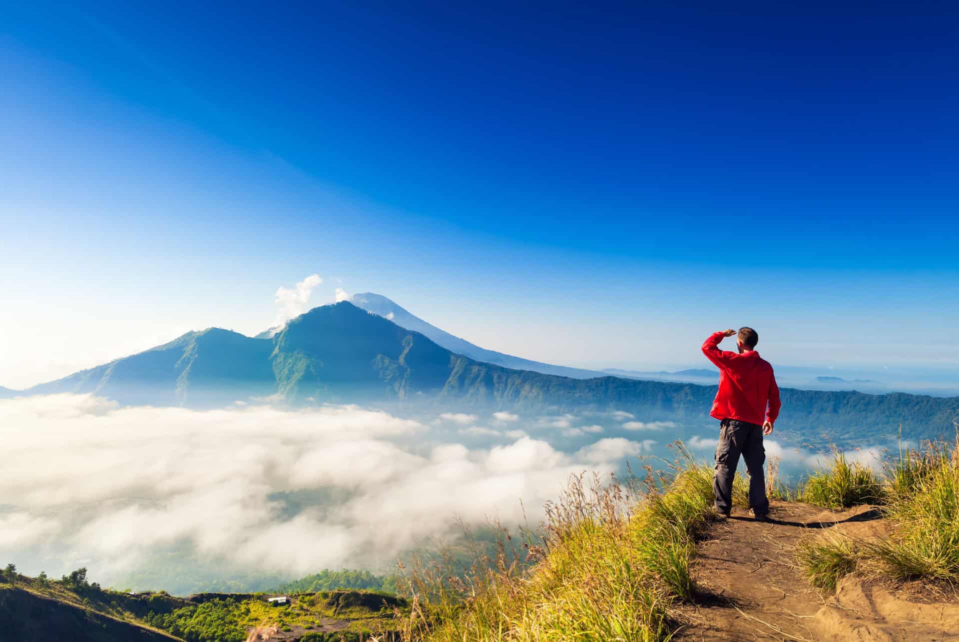 mont batur bali en septembre
