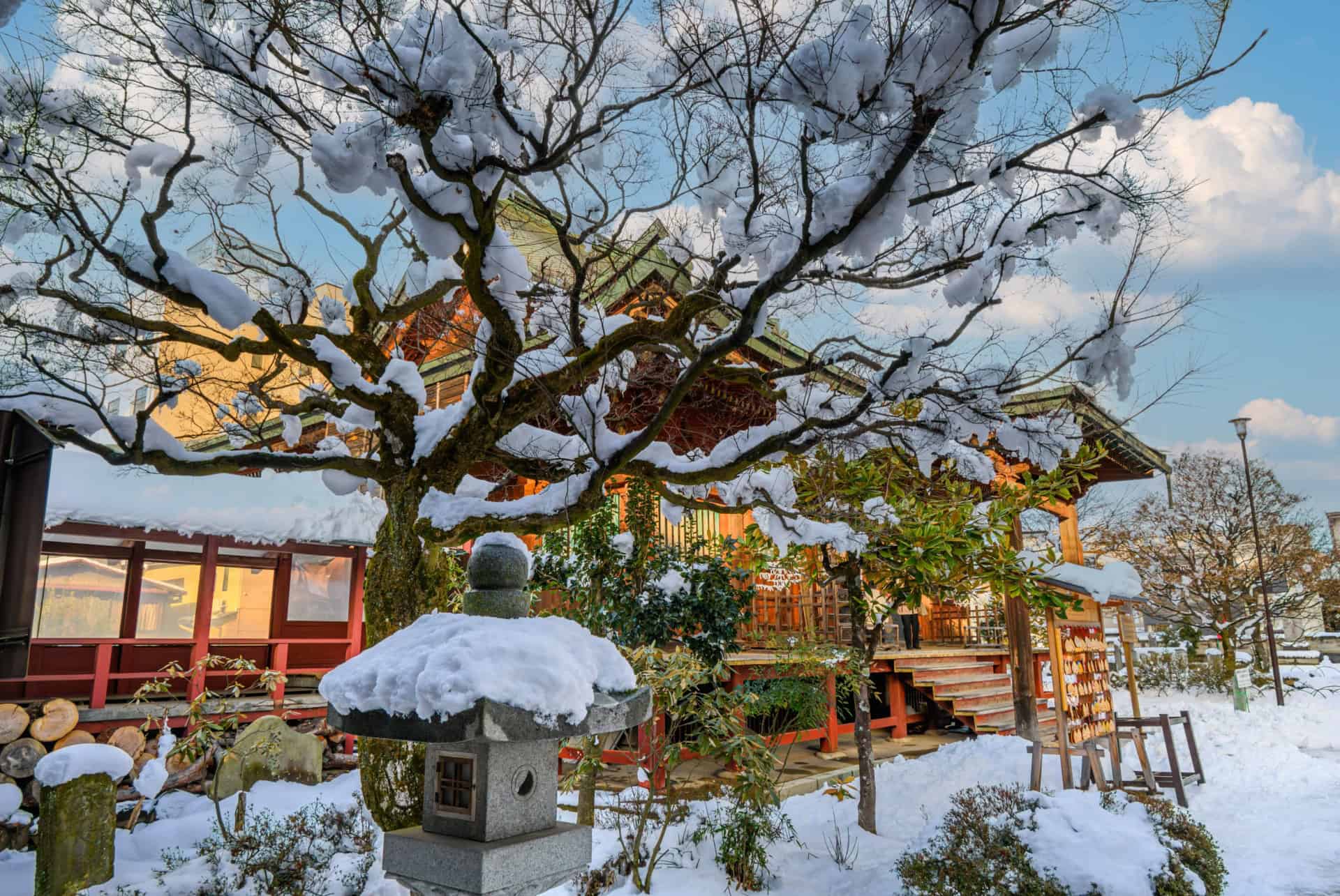 quand partir au japon hiver