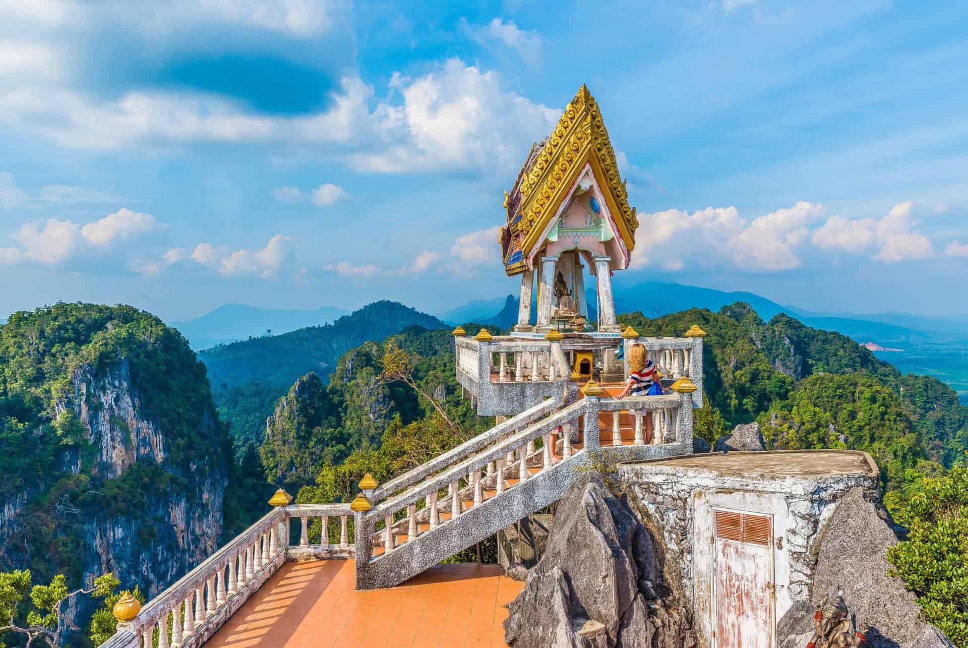 krabi sommet temple de la grotte du tigre