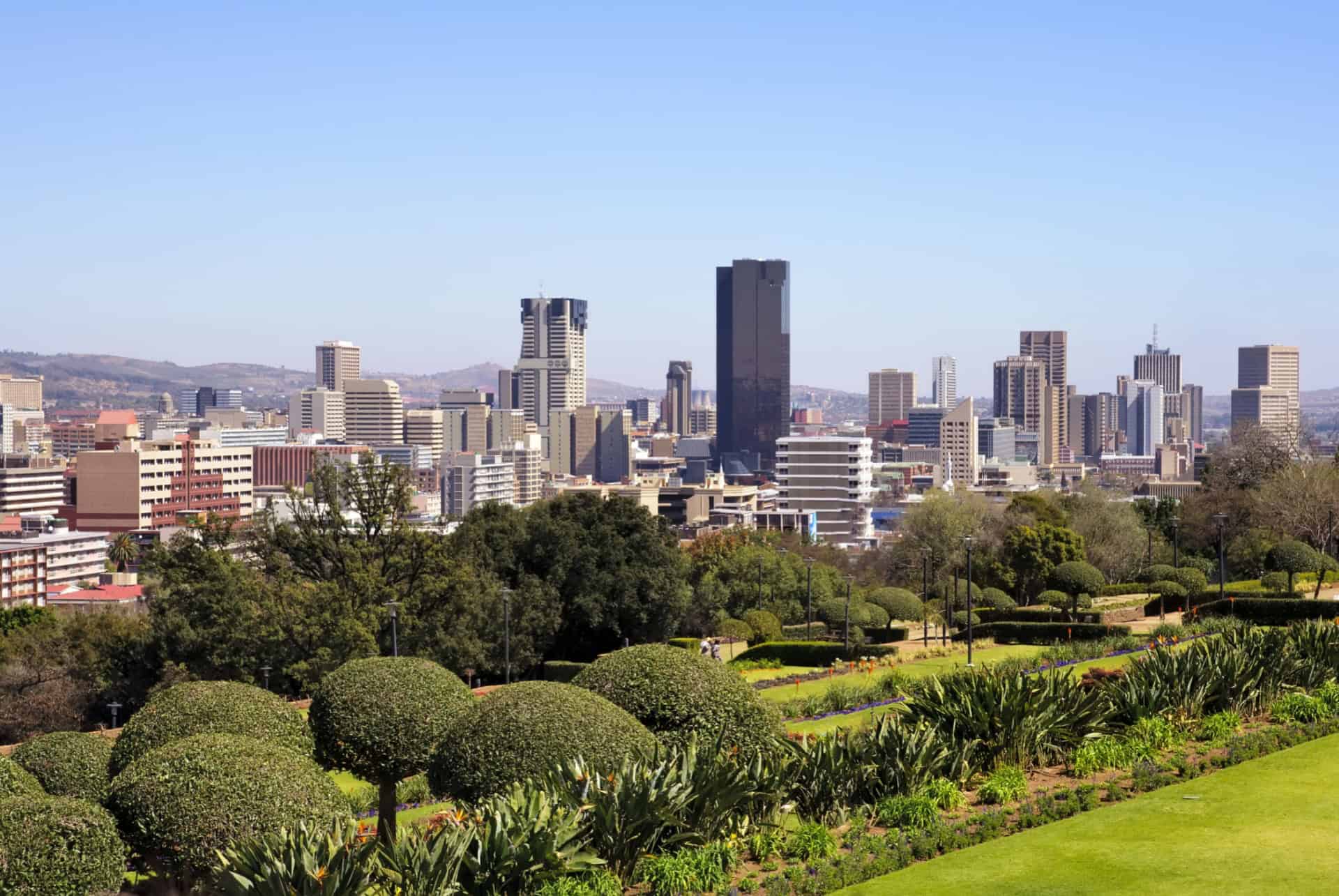 centre ville de pretoria afrique du sud