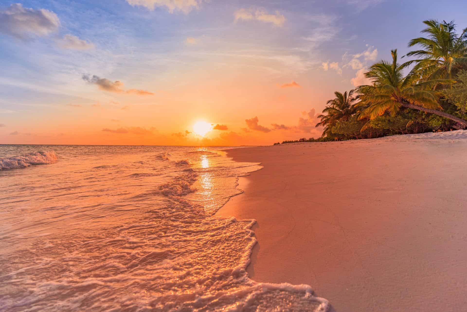 coucher de soleil seychelles