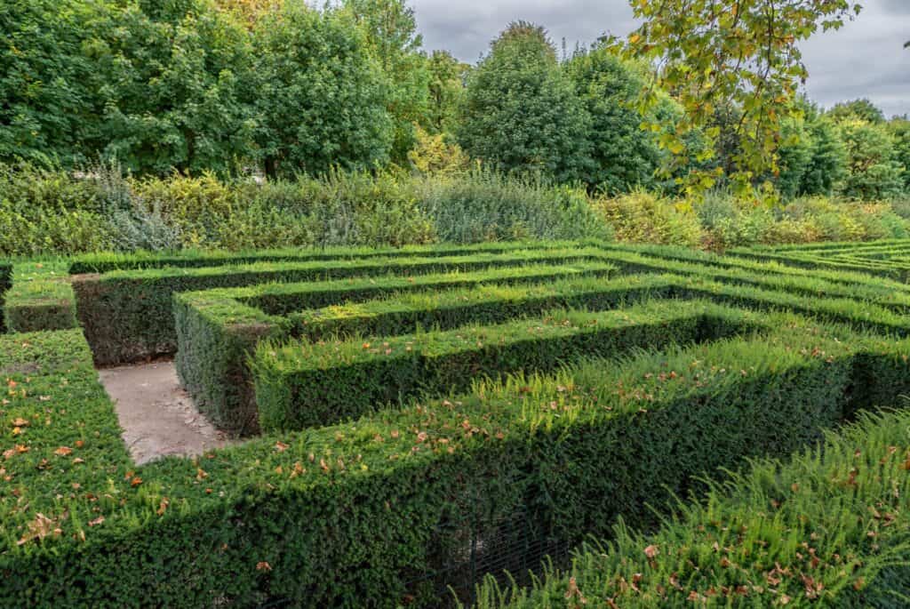 labyrinthe chateau schonbrunn