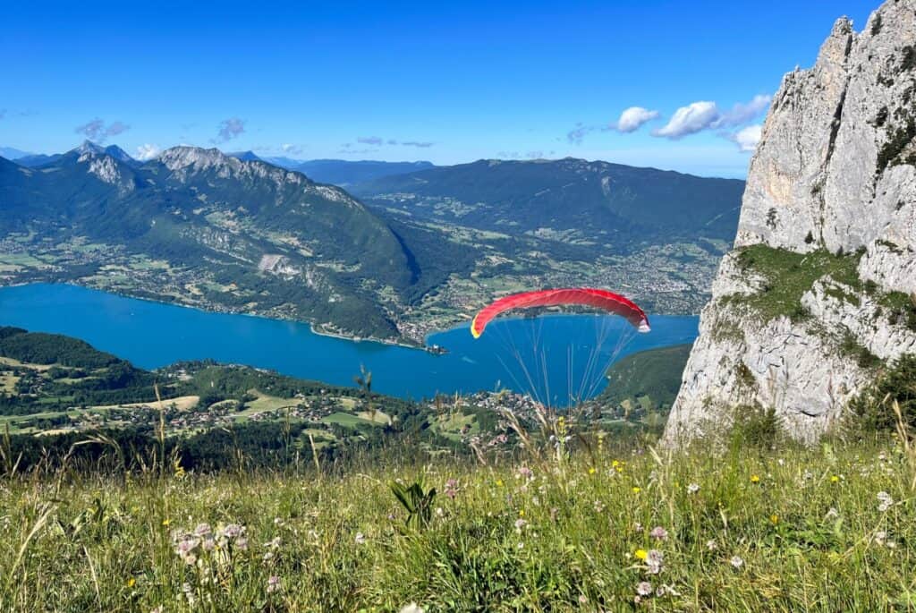 parapente que faire annecy