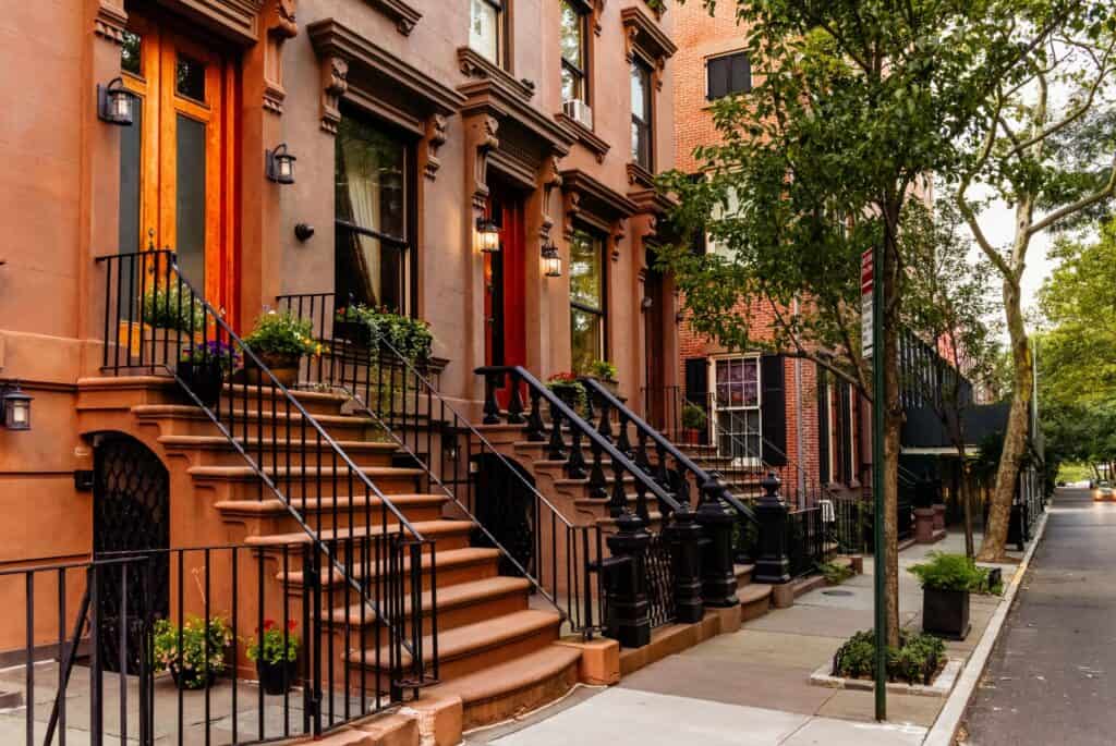 brownstones new york 5 jours