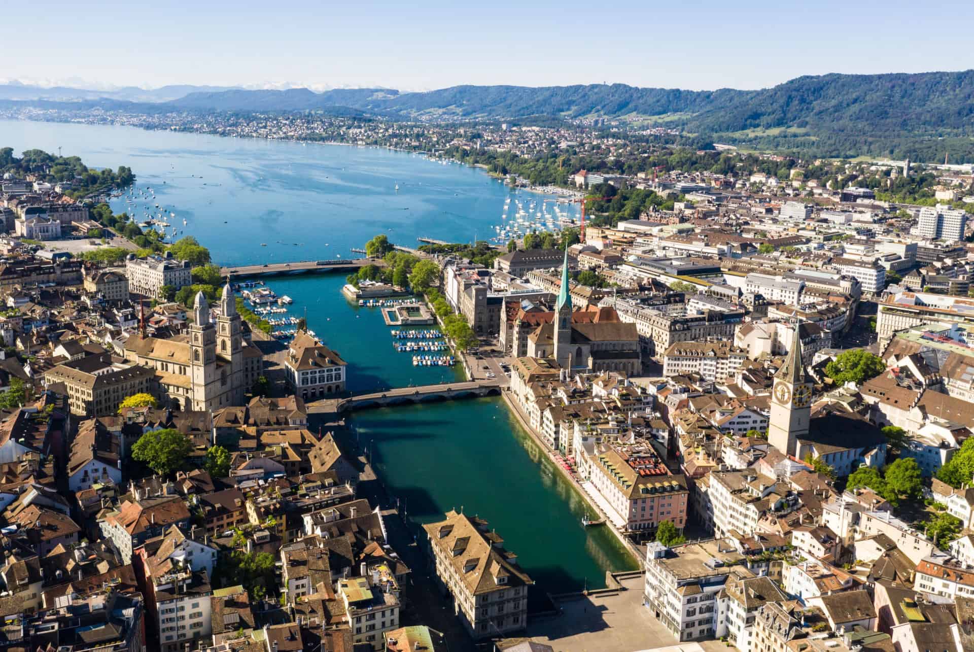 vue sur zurich