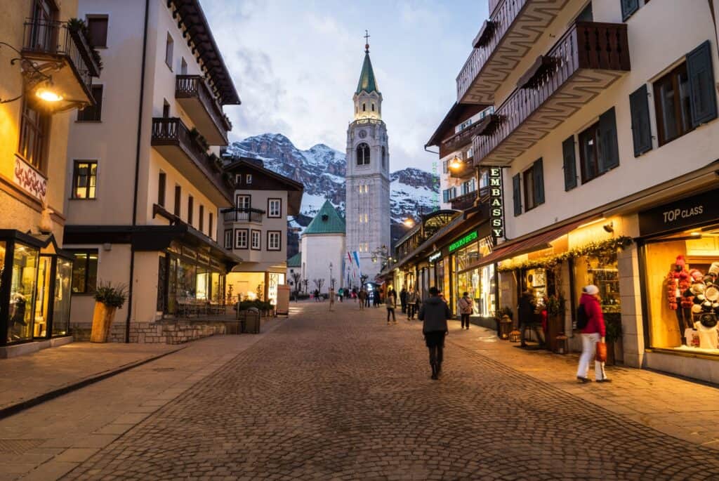 Cortina d’Ampezzo où dormir dans les dolomites