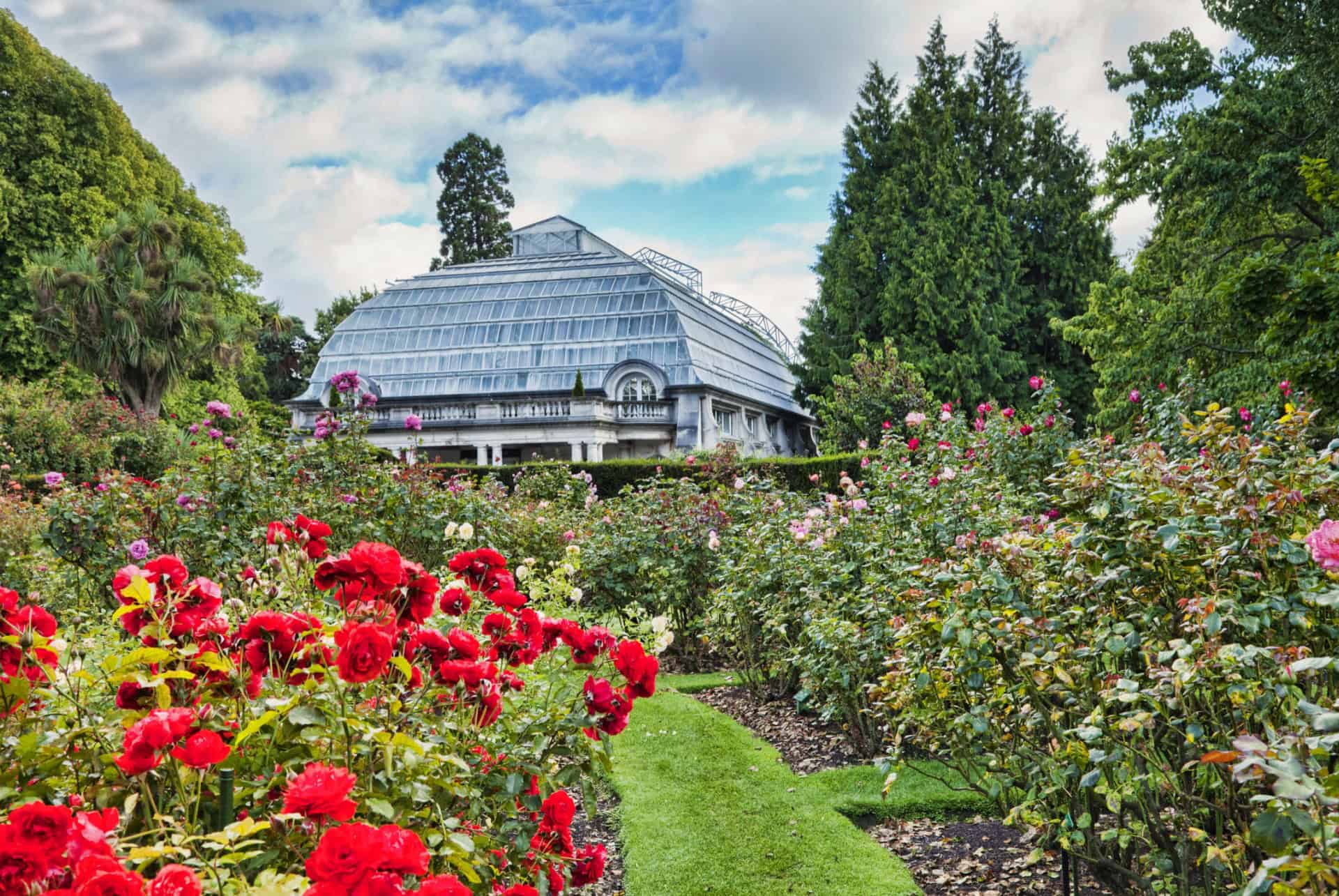 jardin botanique christchurch