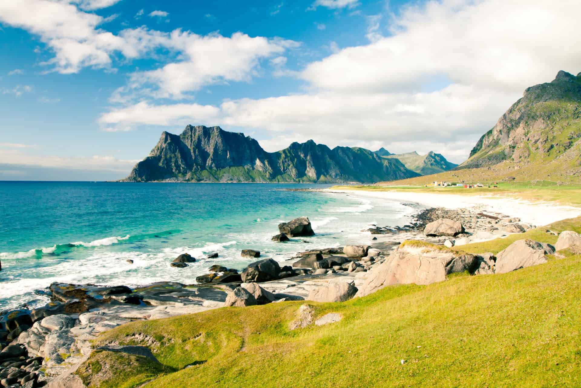 plage eggum lofoten norvege