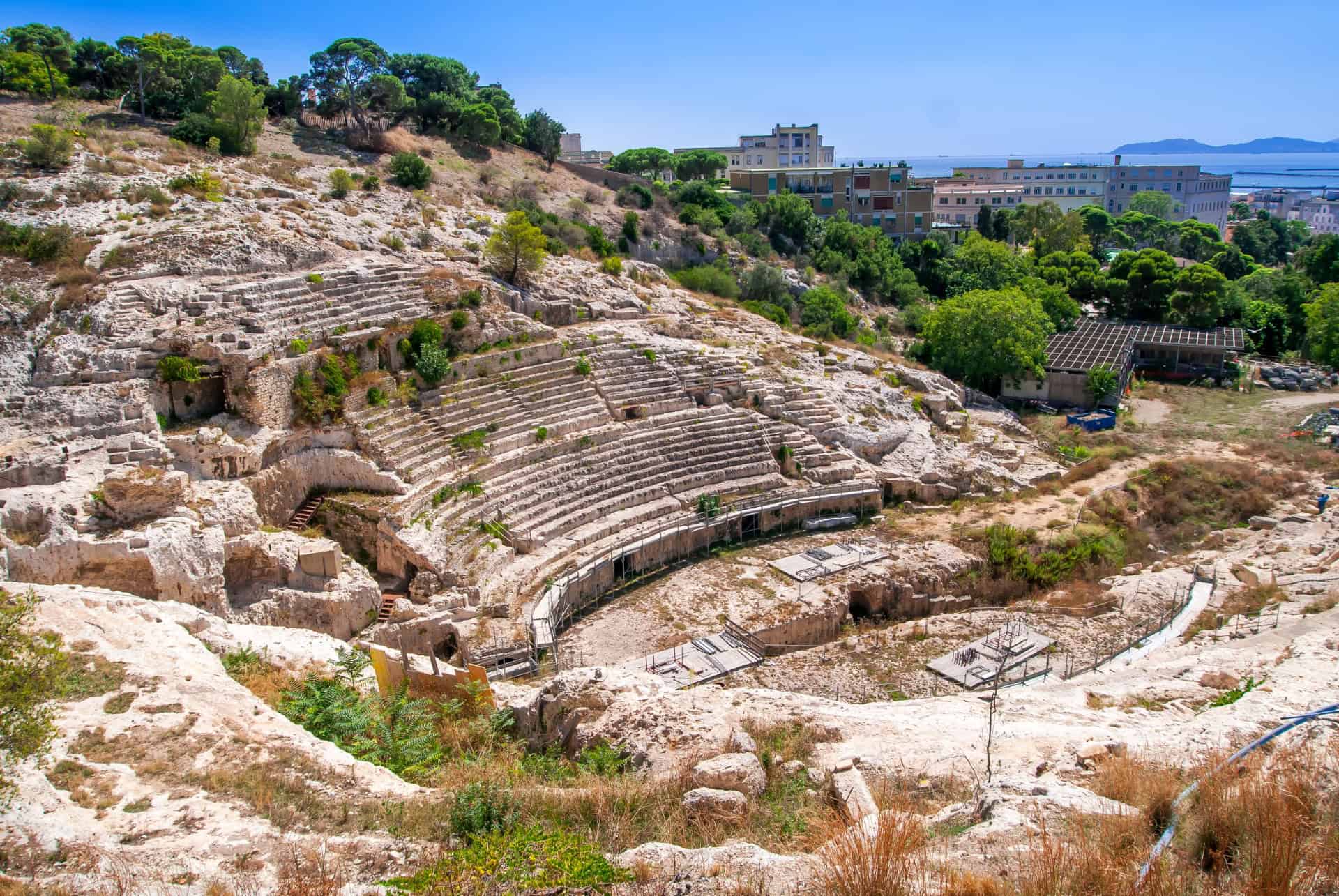 sardaigne en juin amphitheatre romain cagliari