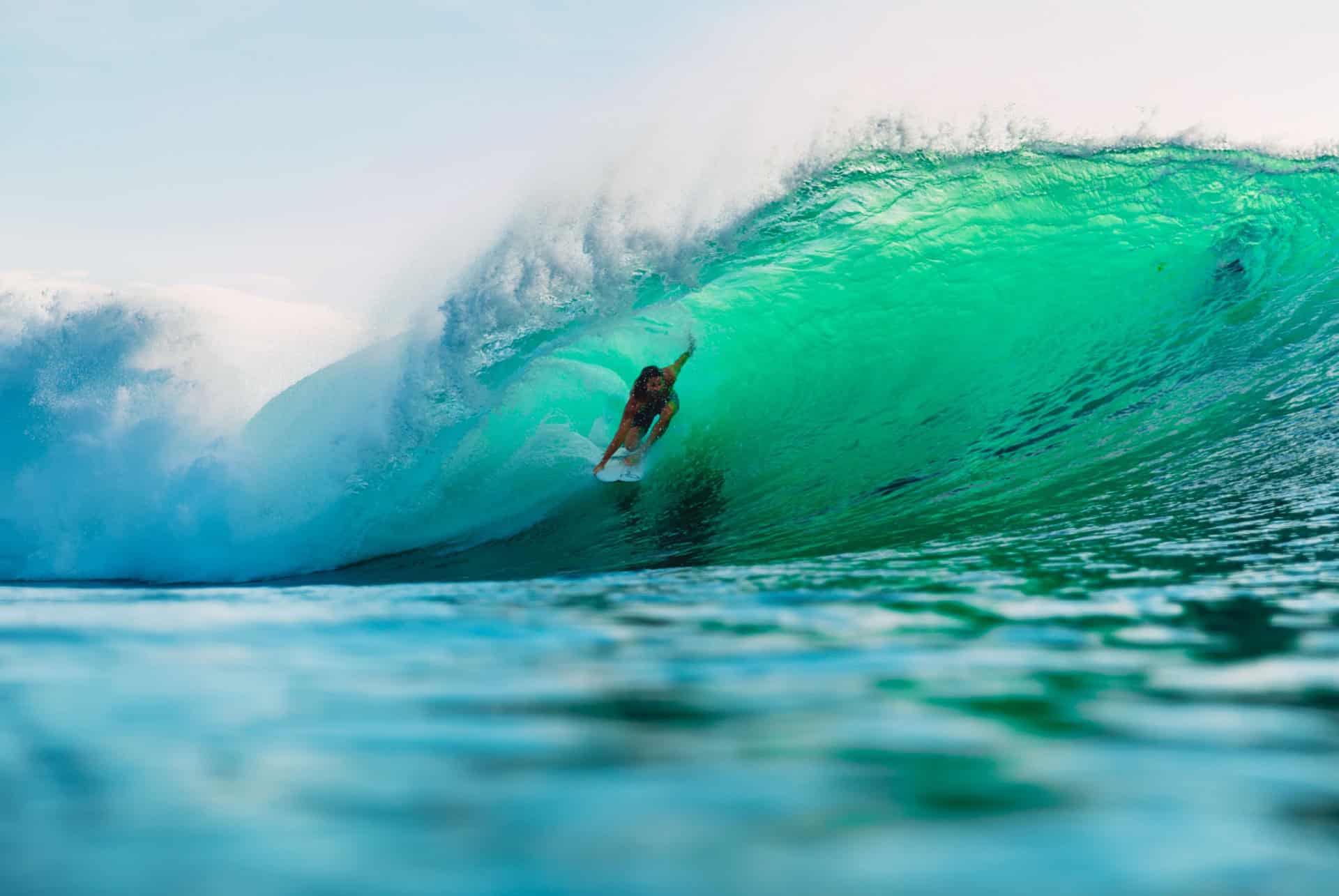 surf plage bingin