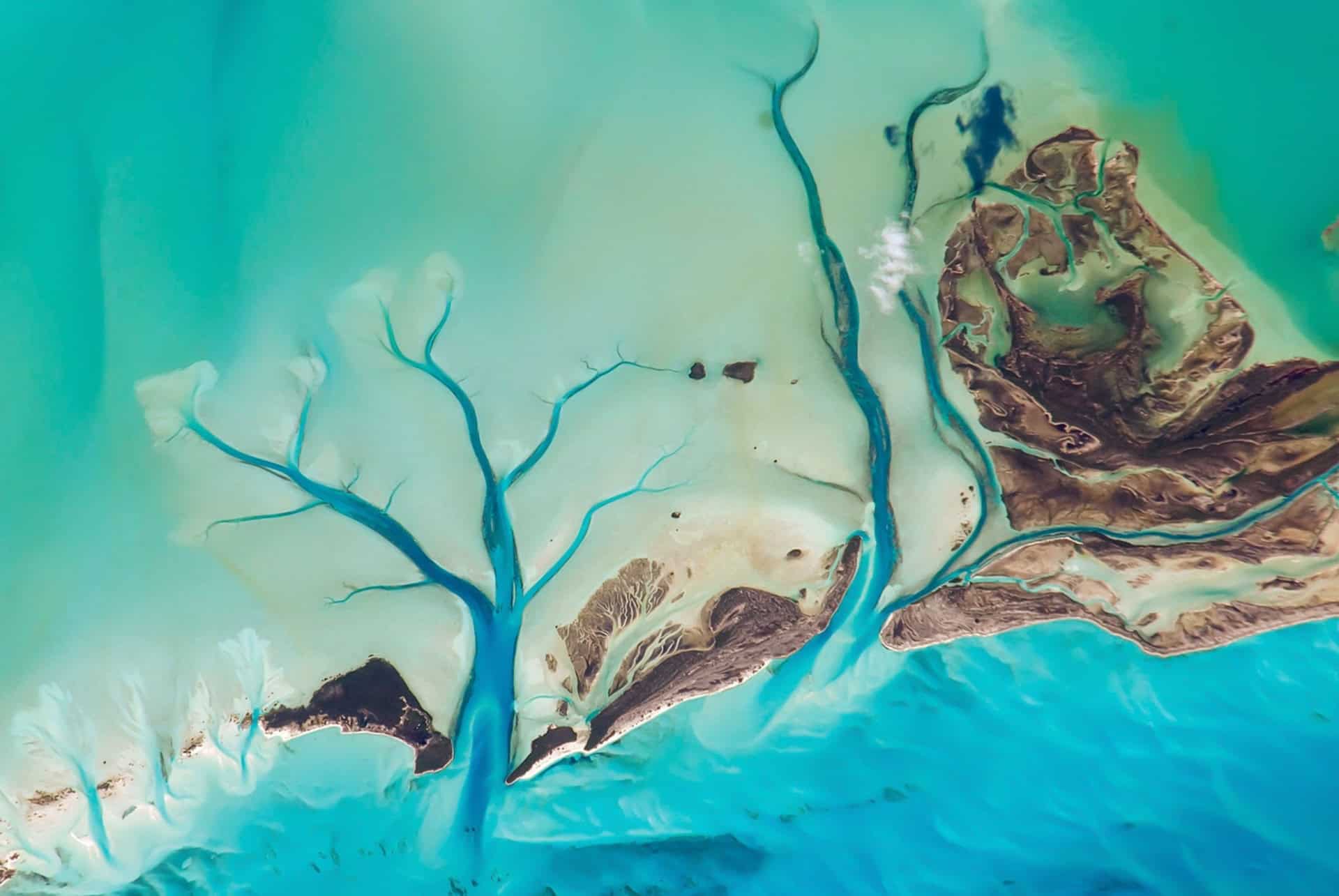 vue aerienne bahamas