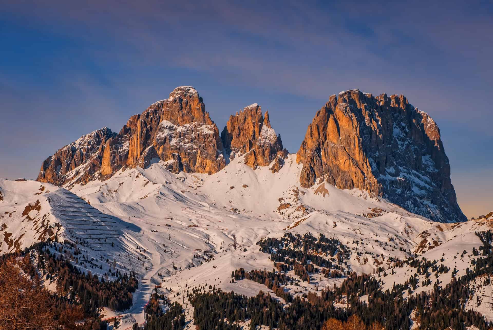 circuit du sassolungo dolomites