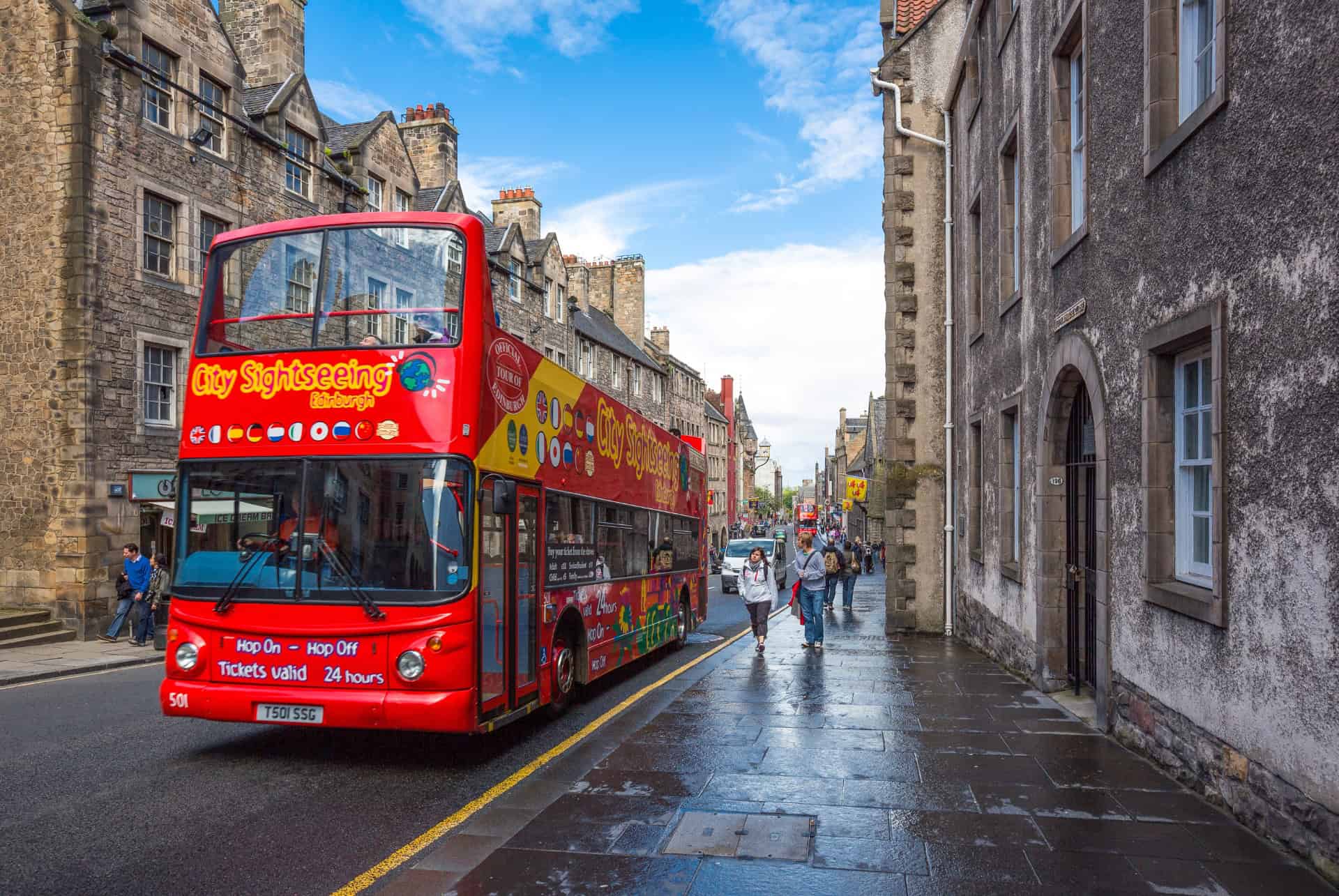 edimbourg 2 jours bus hop on hop off