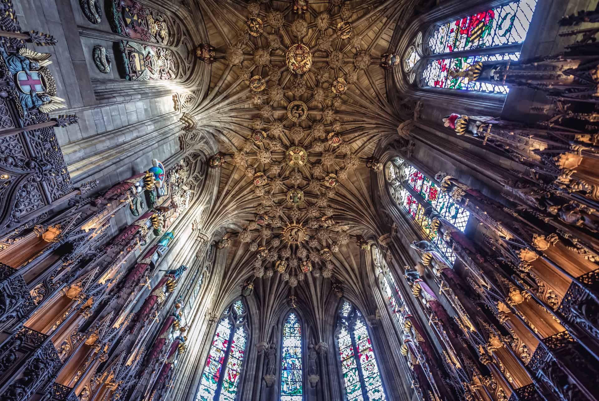 edimbourg en 2 jours cathedrale saint gilles plafond