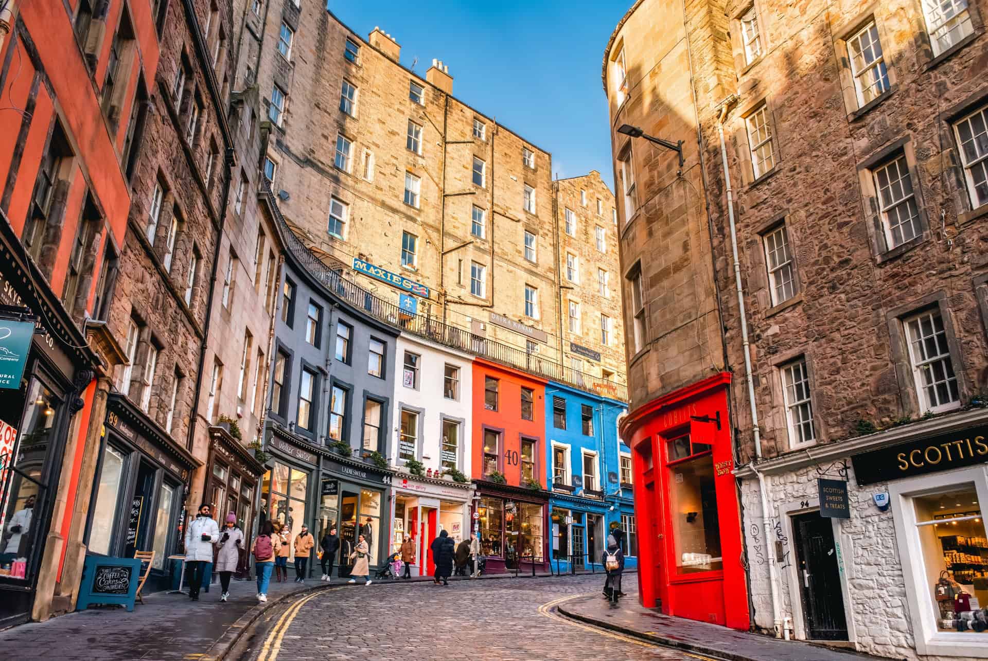 edimbourg en 2 jours victoria street