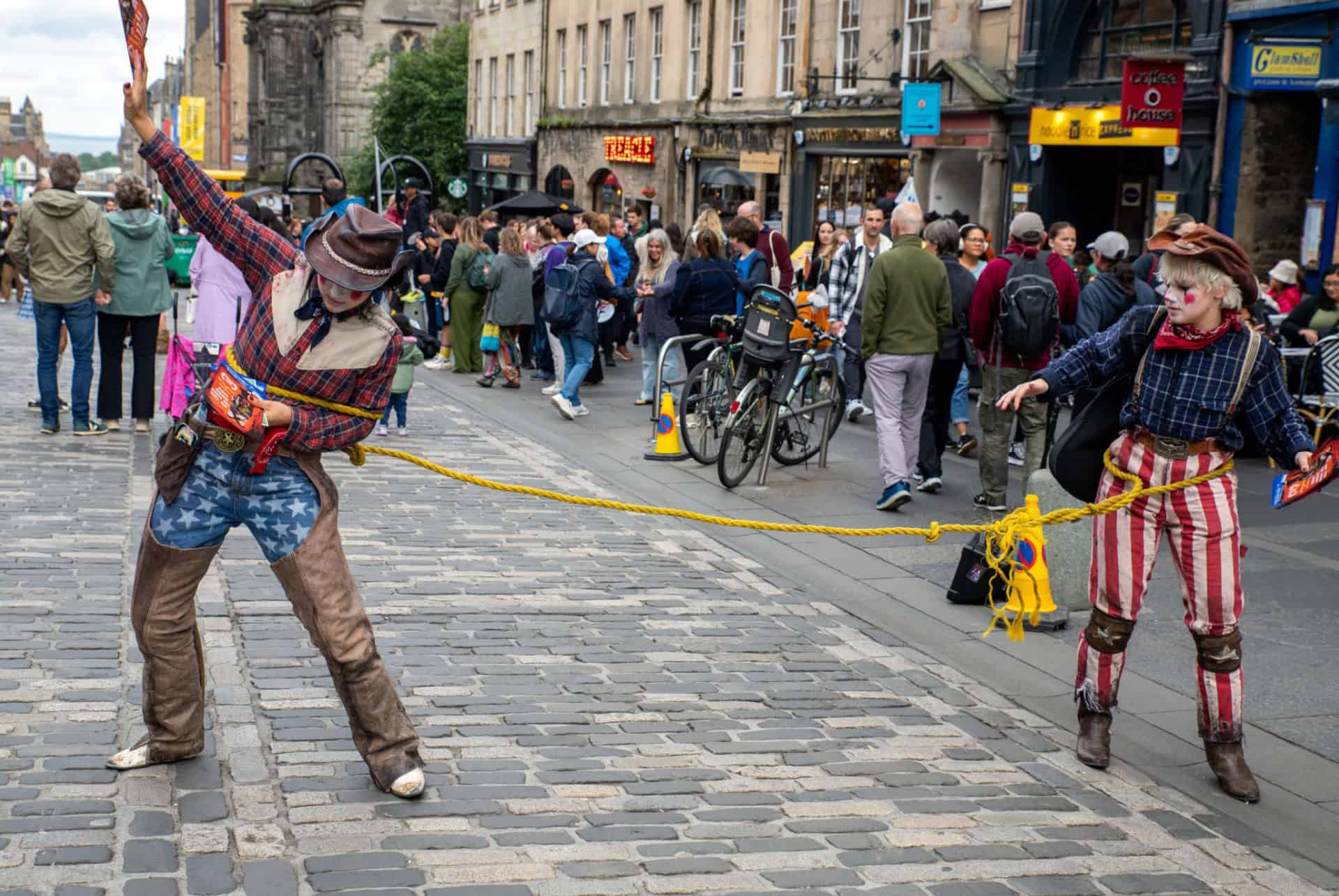 edimbourg en aout fringe festival
