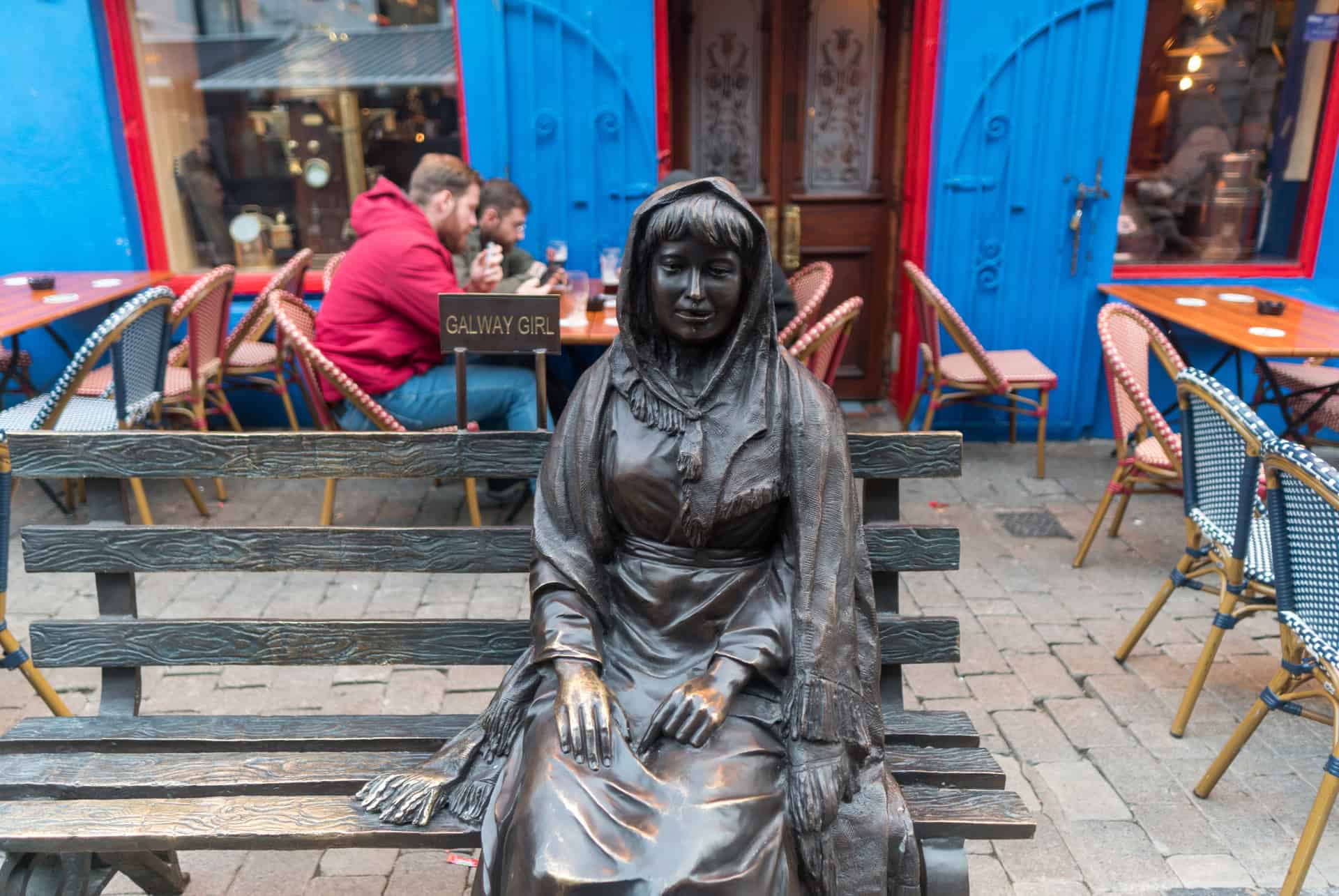 galway girl statue