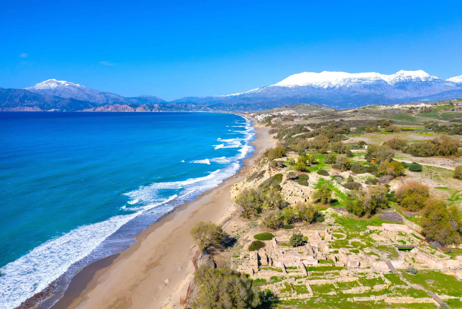 plage de kommos