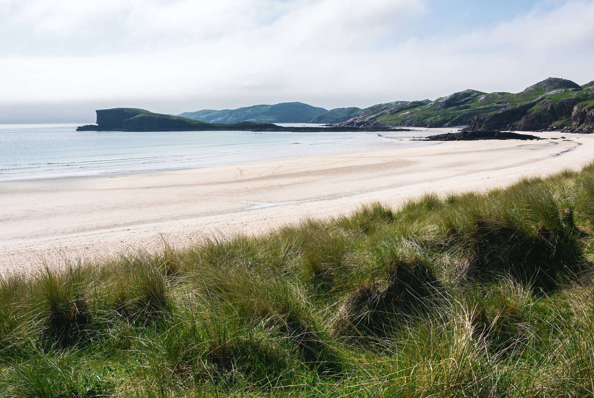 plage de oldshoremore road trip en ecosse