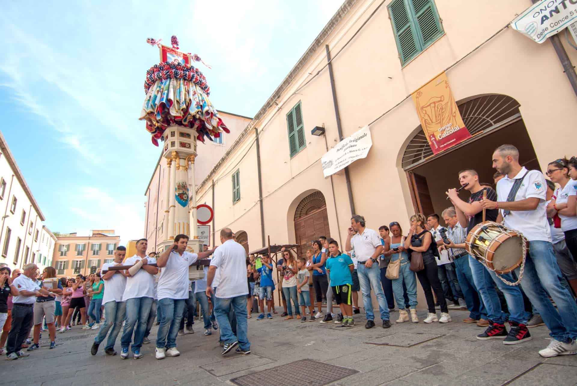 procession des candelieri sassari