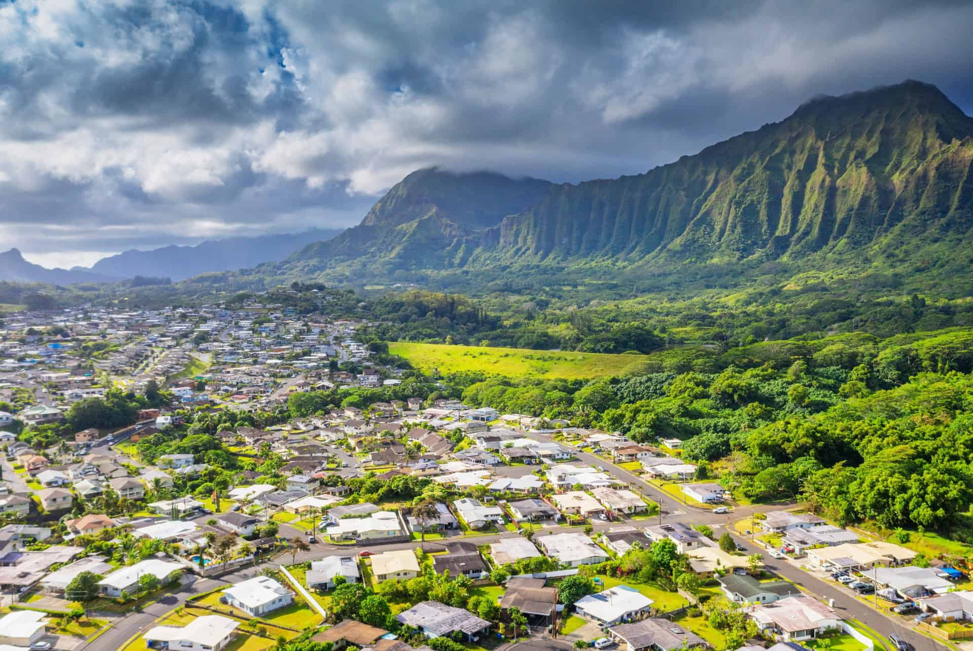 ciel nuageux a oahu