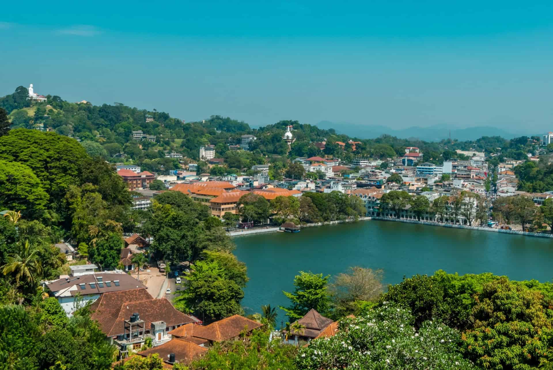 kandy au sri lanka en septembre