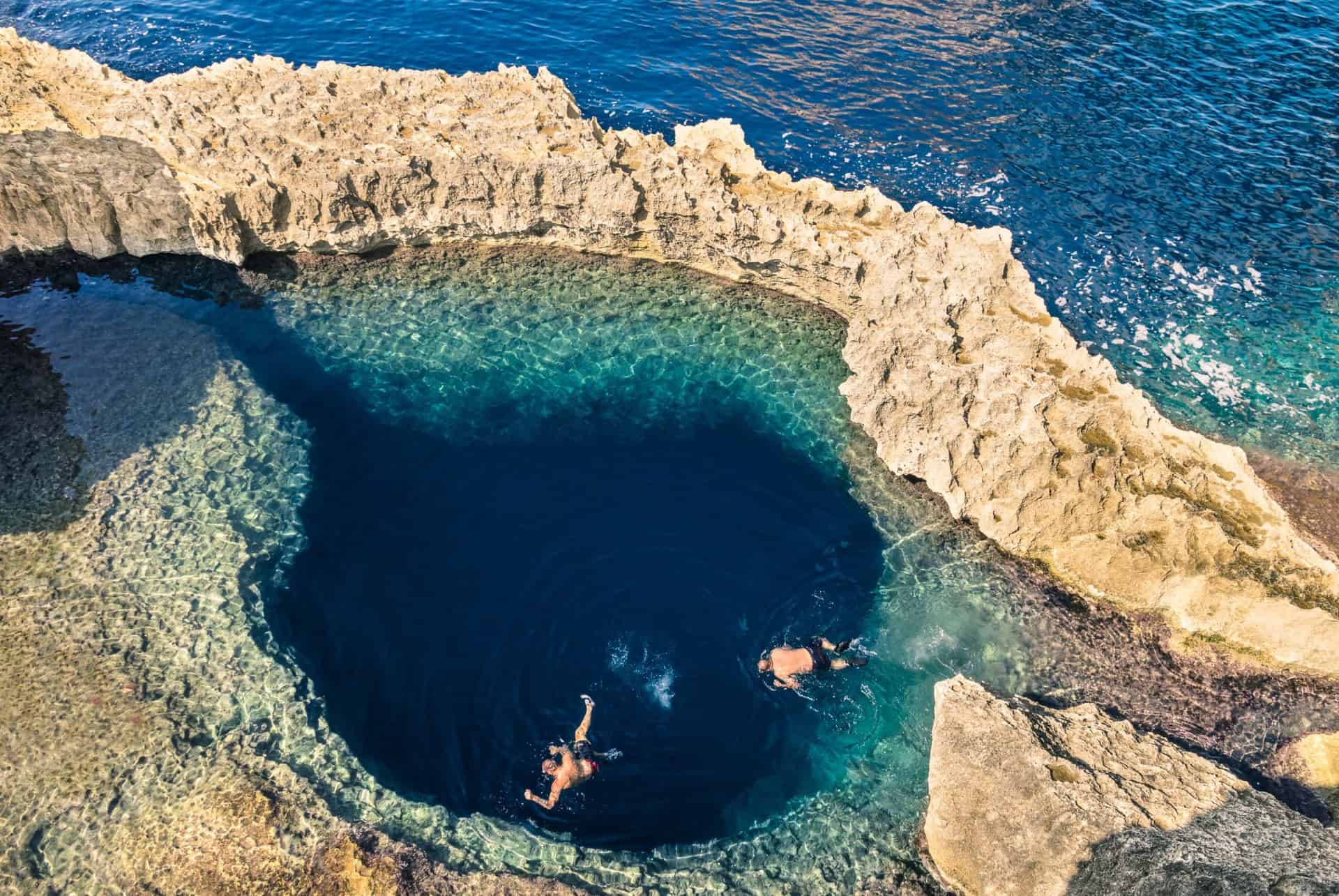 snorkeling malte