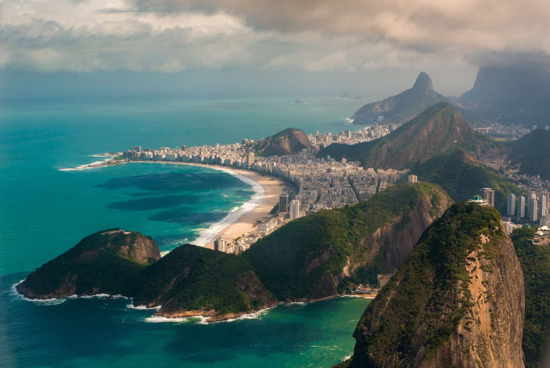 vue aerienne copacabana