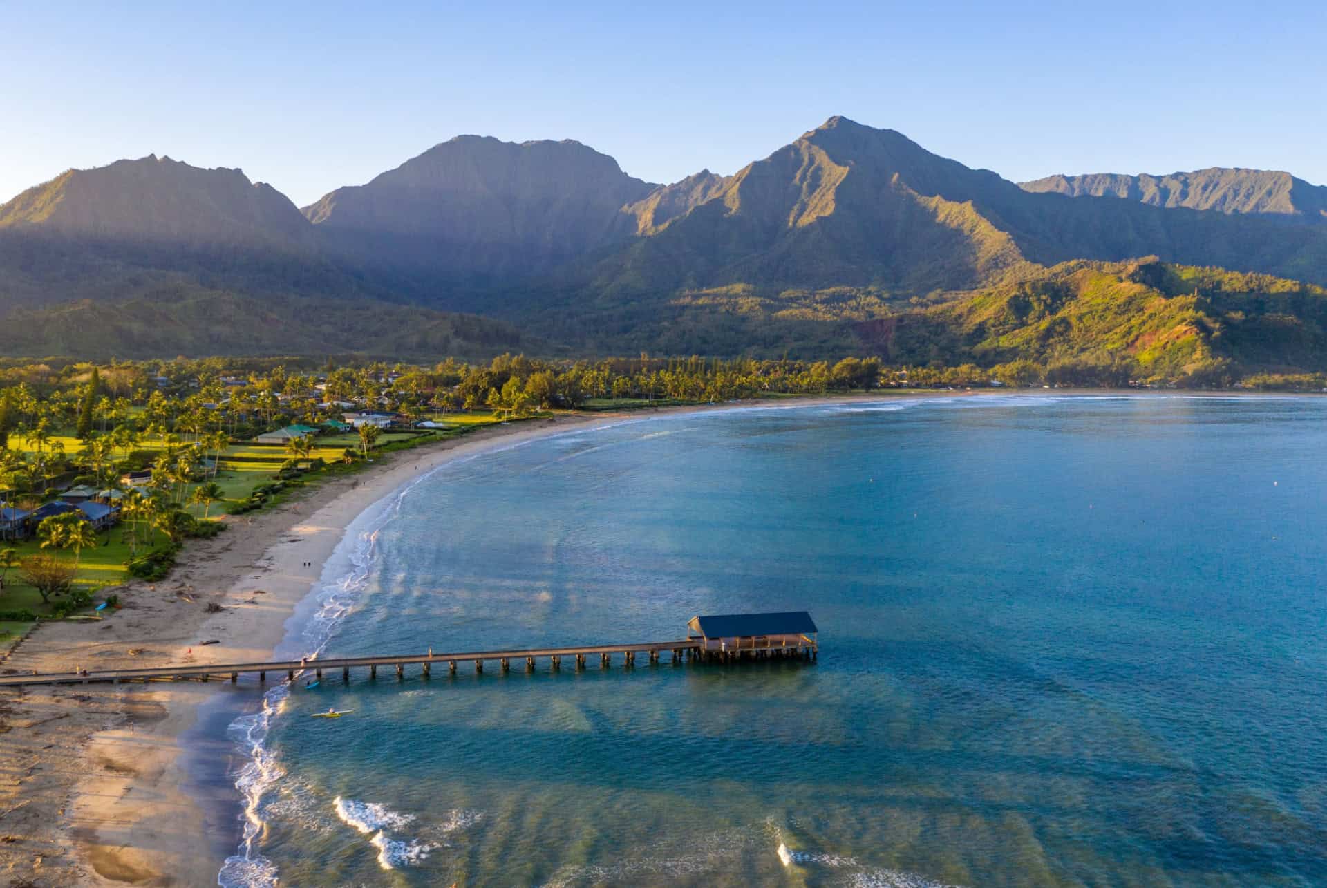hanalei bay kauai vue