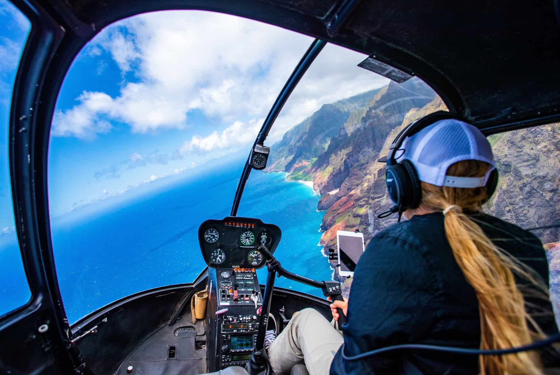 helicopter na pali coast