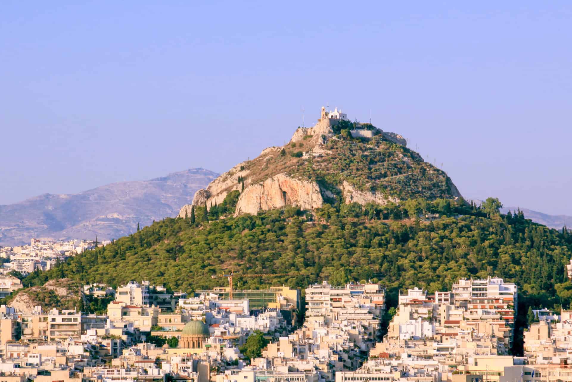 mont lycabette dormir athenes