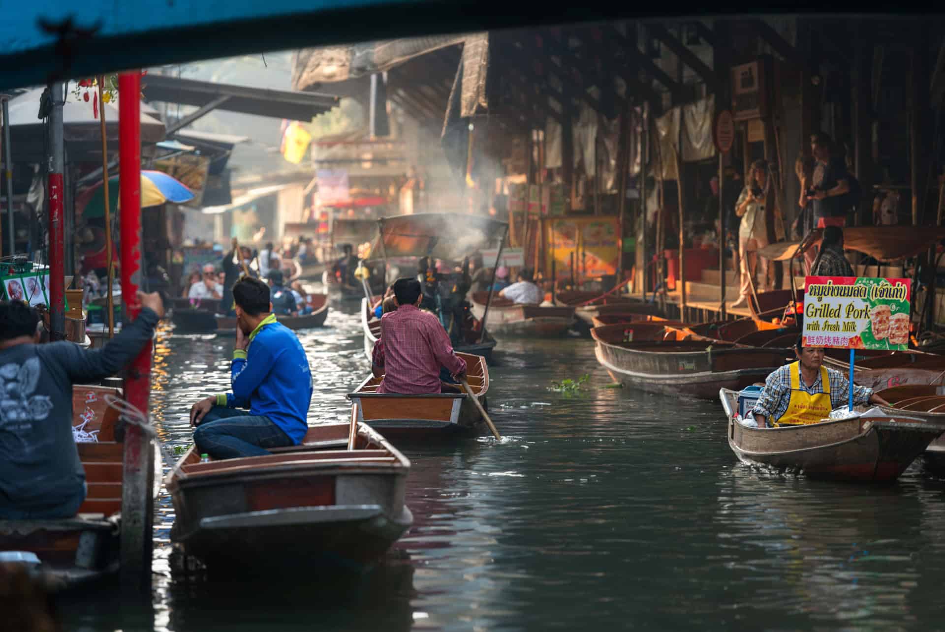 que faire a bangkok marche flottant