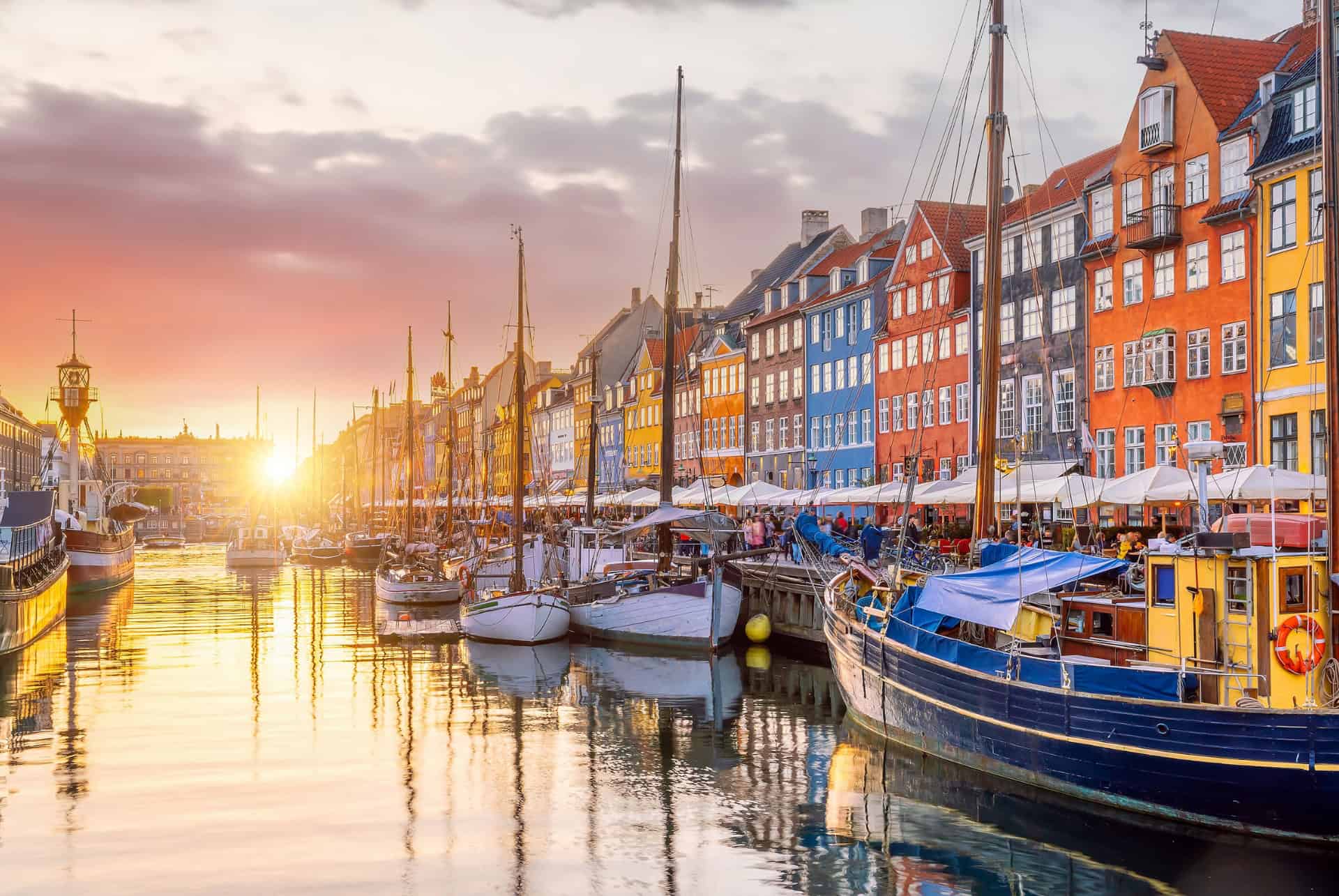 copenhague coucher de soleil