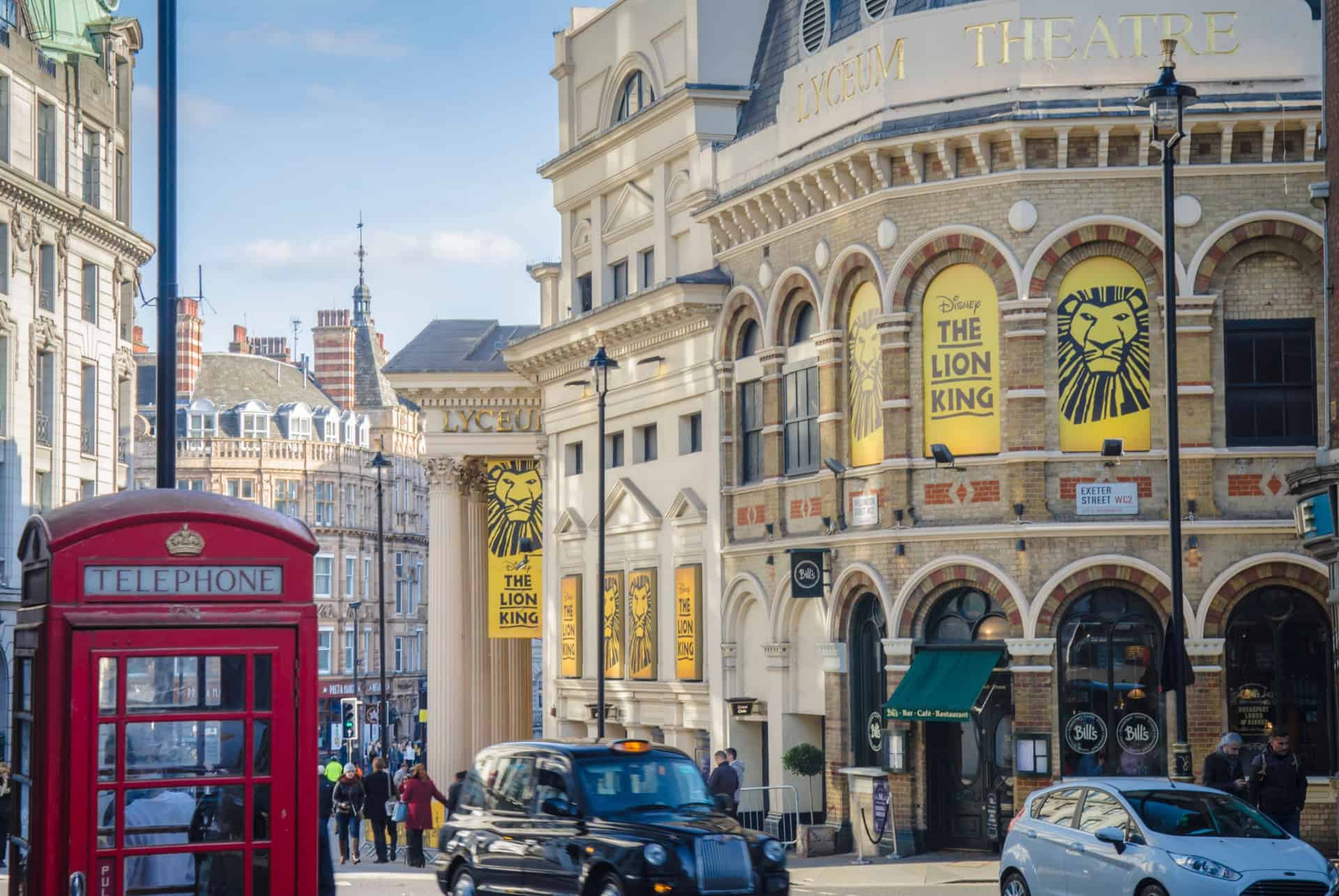 west end londres affiches roi lion