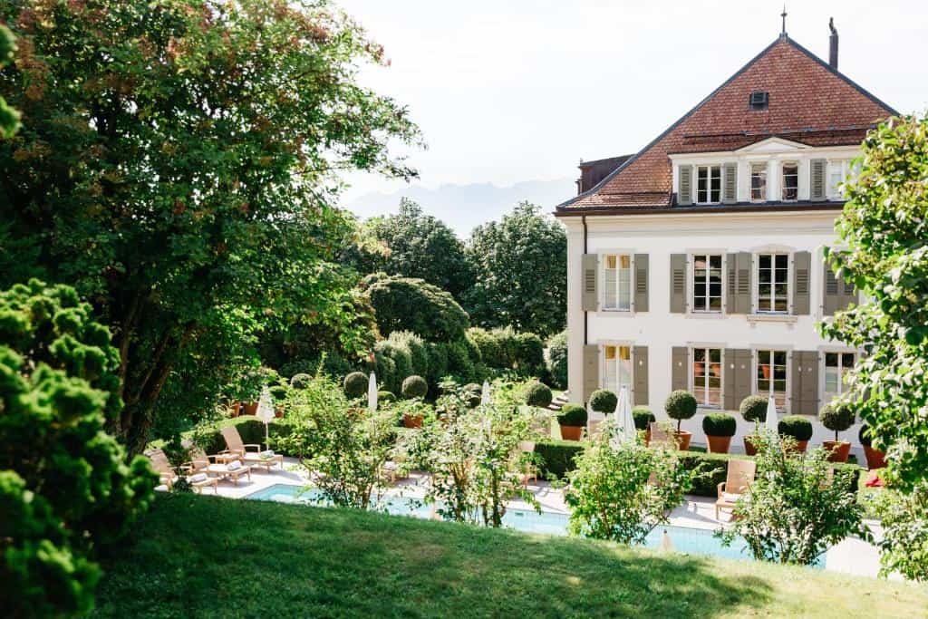 hotel angleterre piscine