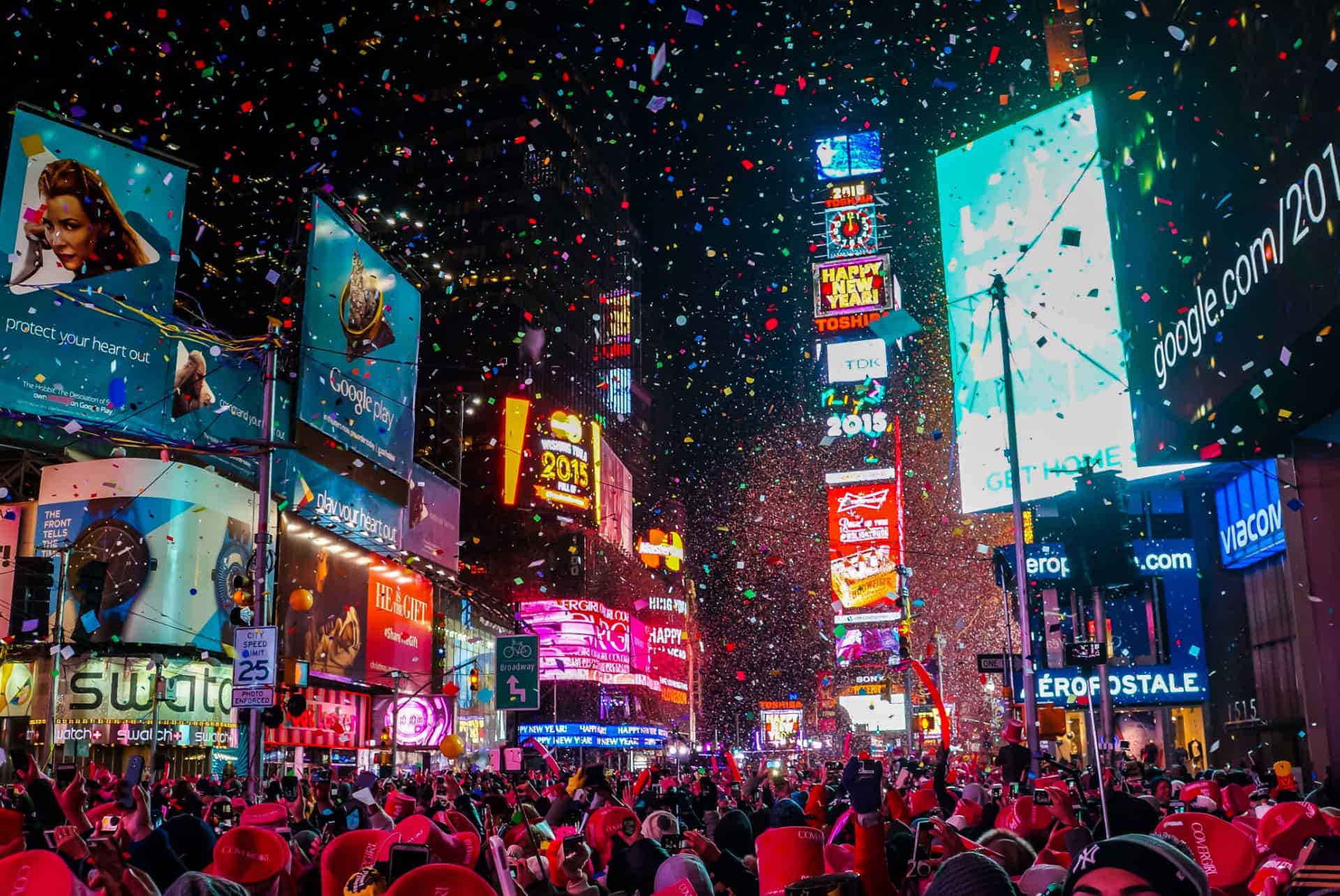 nouvel an a times square