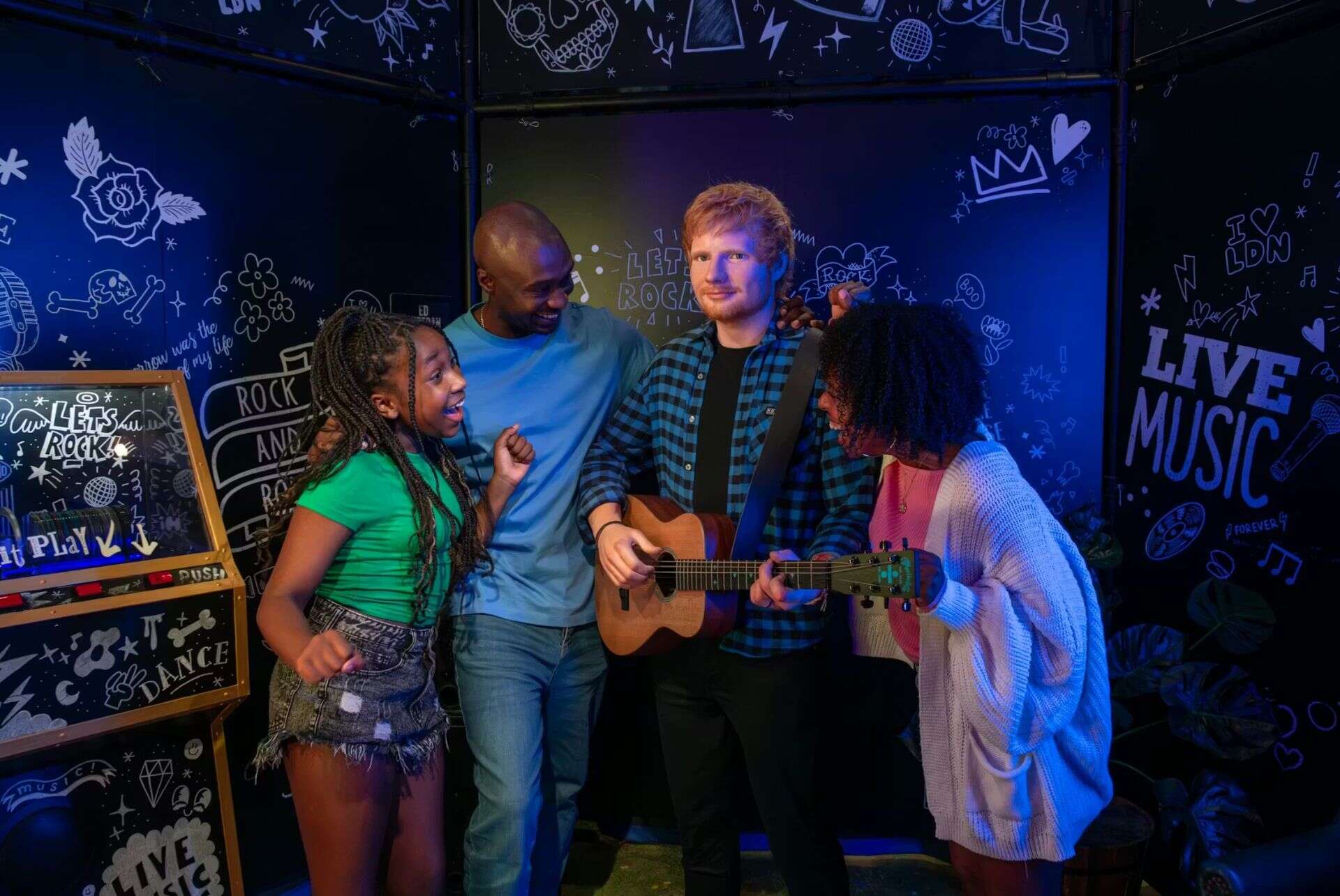 madame tussauds londres ed sheeran