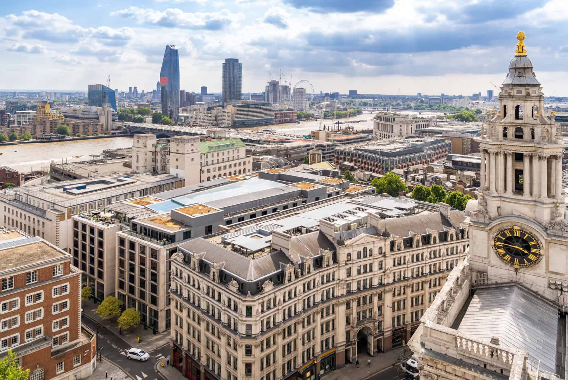 vue depuis saint paul londres