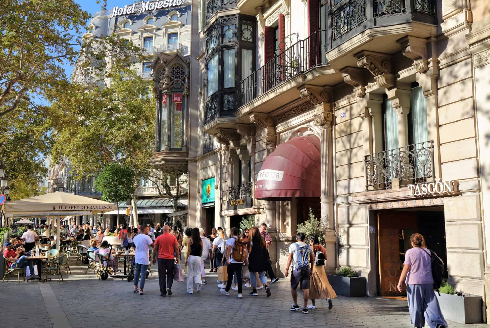 barcelone passeig de gracia